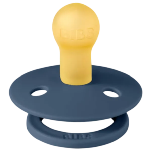 Suzetă cu tetina rotundă Bibs Colour 120277  Unisex / 6 luni - 18 luni / Latex / Steel Blue photo 6