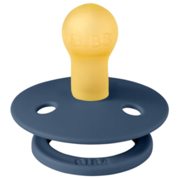 Suzetă cu tetina rotundă Bibs Colour 120277  Unisex / 6 luni - 18 luni / Latex / Steel Blue photo 6