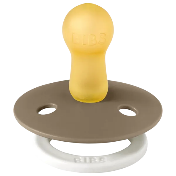 Suzetă cu tetina rotundă Bibs Colour Glow 120244  Unisex / 6 luni - 18 luni / Latex / Dark Oak photo 6