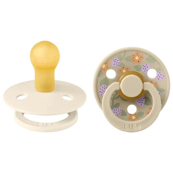 Соска круглая Bibs X Liberty 11019102  Унисекс / 0 месяцев - 6 месяцев / Латекс / Слоновая кость photo 1