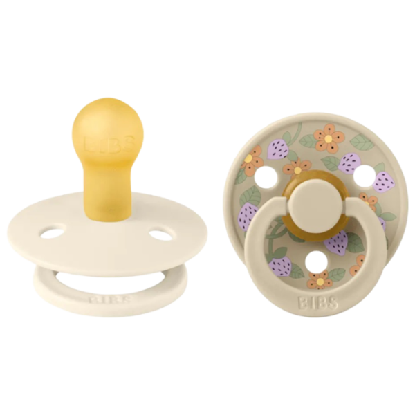 Соска круглая Bibs X Liberty 11019102  Унисекс / 0 месяцев - 6 месяцев / Латекс / Слоновая кость photo 1