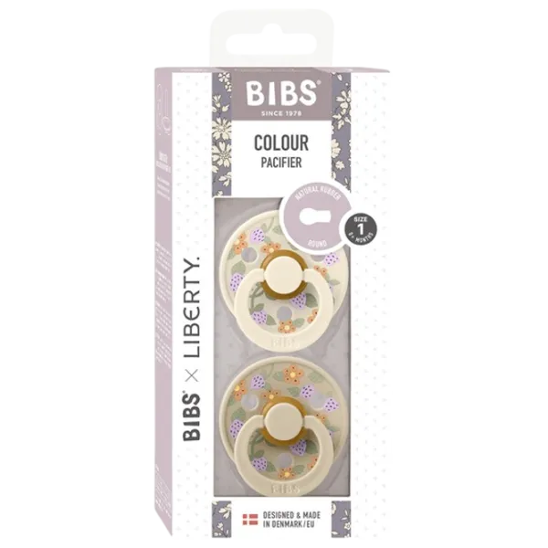 Соска круглая Bibs X Liberty 11019102  Унисекс / 0 месяцев - 6 месяцев / Латекс / Слоновая кость photo 7