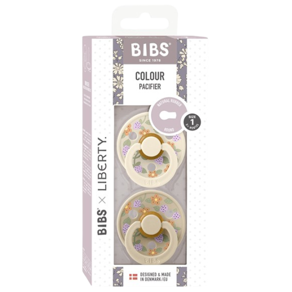 Соска круглая Bibs X Liberty 11019102  Унисекс / 0 месяцев - 6 месяцев / Латекс / Слоновая кость photo 7