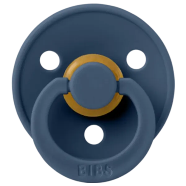 Suzetă cu tetina rotundă Bibs Colour 110277  Unisex / 0 luni - 6 luni / Latex / Steel Blue photo 6