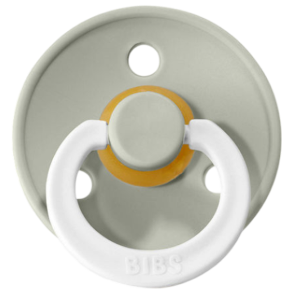 Соска круглая Bibs Colour Glow 110267 Унисекс / 0 месяцев - 6 месяцев / Латекс / Cloud Grey photo 4