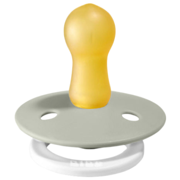 Соска круглая Bibs Colour Glow 110267 Унисекс / 0 месяцев - 6 месяцев / Латекс / Cloud Grey photo 6