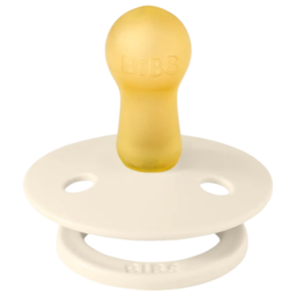 Соска круглая Bibs Colour 120256  Для девочек / 6 месяцев - 18 месяцев / Латекс / Слоновая кость photo 4