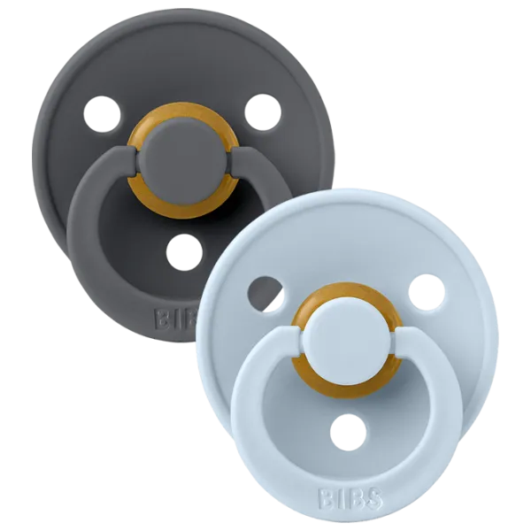 Соска круглая Bibs Colour 120223  Унисекс / 6 месяцев - 18 месяцев / Латекс / Детский голубой photo 6