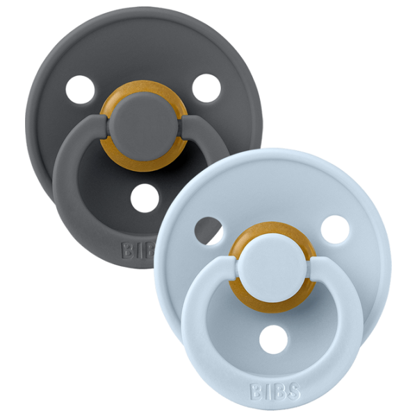 Соска круглая Bibs Colour 120223  Унисекс / 6 месяцев - 18 месяцев / Латекс / Детский голубой photo 6