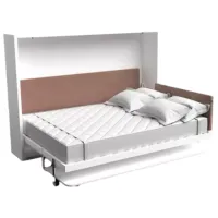 Кровать Flat Tango H 140 x 200 см / ЛДСП / Белый photo 3