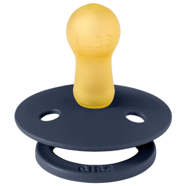 Suzetă cu tetina rotundă Bibs Colour 120253  Unisex / 6 luni - 18 luni / Latex / Deep Space photo 3