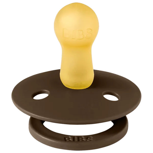 Соска круглая Bibs Colour 120261  Унисекс / 6 месяцев - 18 месяцев / Латекс / Темный дуб photo 3