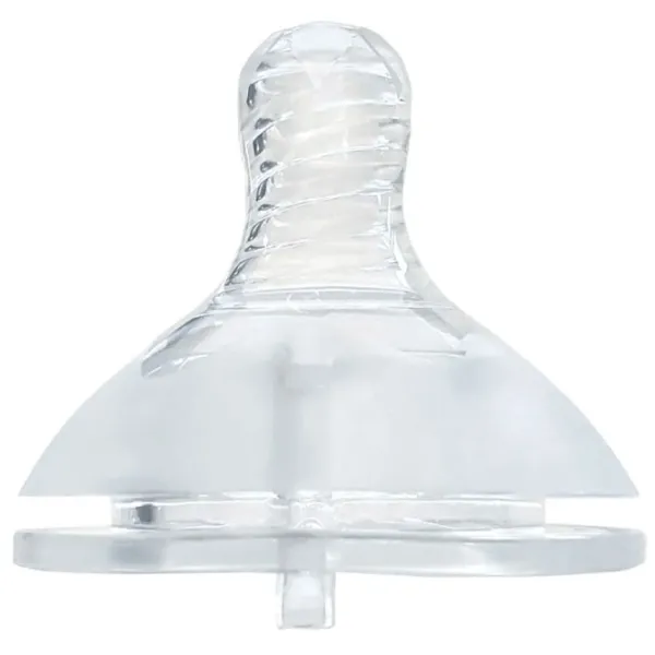 Tetină pentru biberon Kikka Boo L Unisex / / Transparent photo 1