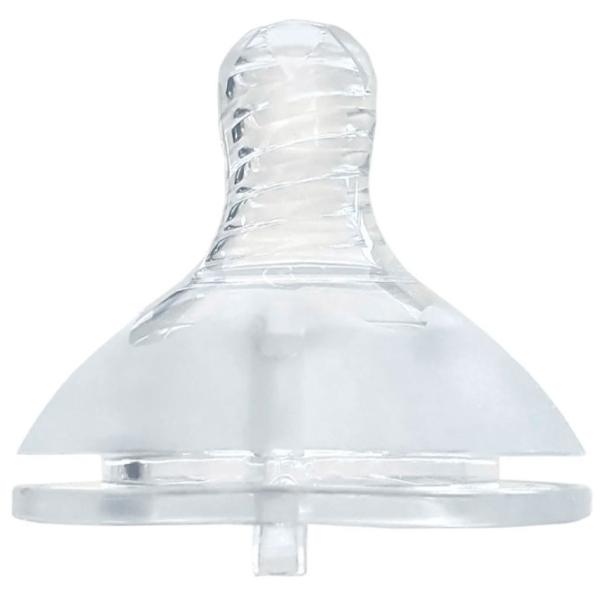 Tetină pentru biberon Kikka Boo L Unisex / / Transparent photo 1