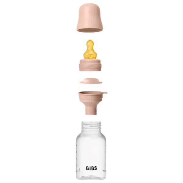 Бутылочка для кормления Bibs 5016244  Для девочек / 0.15л / Blush Pink photo 4 Бутылочка для кормления Bibs 5016244  Для девочек / 0.15л / Blush Pink photo 4