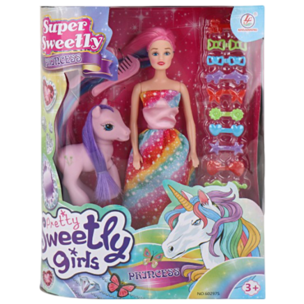 Păpușă Essa Toys Sweetly Girls 60297HWT-3 model / 3+ photo 3