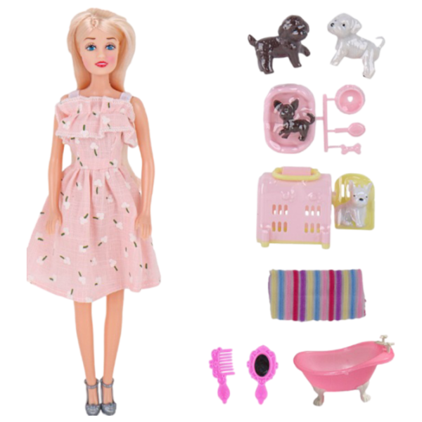 Păpușă Essa Toys Sweetly Girls 60298HWT-2 model / 3+ photo 2