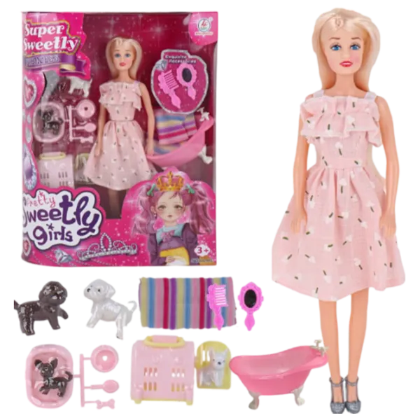 Păpușă Essa Toys Sweetly Girls 60298HWT-2 model / 3+ photo 4