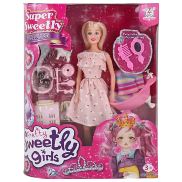 Păpușă Essa Toys Sweetly Girls 60298HWT-2 model / 3+ photo 5