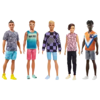 Păpușă Barbie Ken Fashionistas M-DWK44 model / 3+