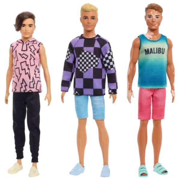 Păpușă Barbie Ken Fashionistas M-DWK44 model / 3+ photo 6 Păpușă Barbie Ken Fashionistas M-DWK44 model / 3+ photo 6
