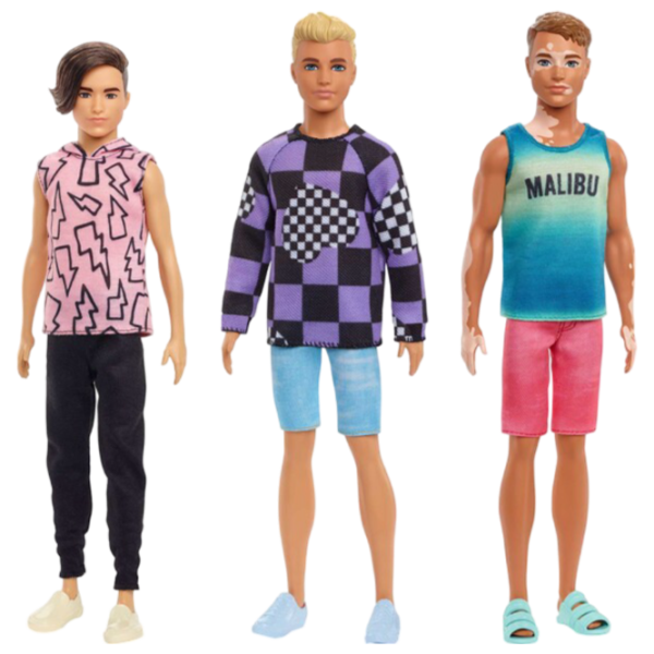 Păpușă Barbie Ken Fashionistas M-DWK44 model / 3+ photo 6 Păpușă Barbie Ken Fashionistas M-DWK44 model / 3+ photo 6