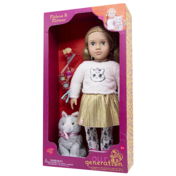 Păpușă New World Our Generation Melena 57456 model / 3+ photo 2 Păpușă New World Our Generation Melena 57456 model / 3+ photo 2