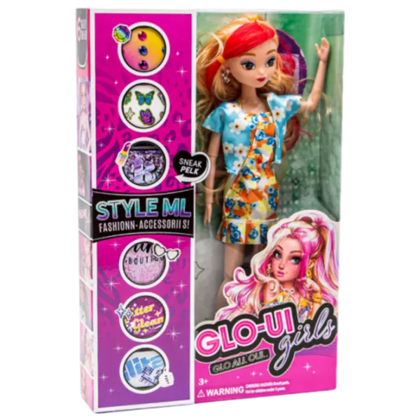 Păpușă New World Glo Up Girls 552141 model / 3+ photo 1
