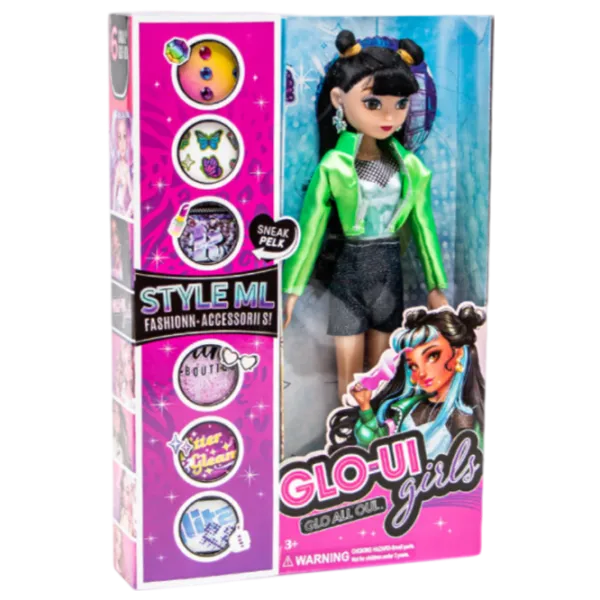 Păpușă New World Glo Up Girls 552139 model / 3+ photo 1