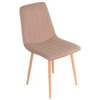 Set masă și scaune Evelin DT 402-1+4 (XR-154WO) Rotundă / PAL / Light Beige photo 3