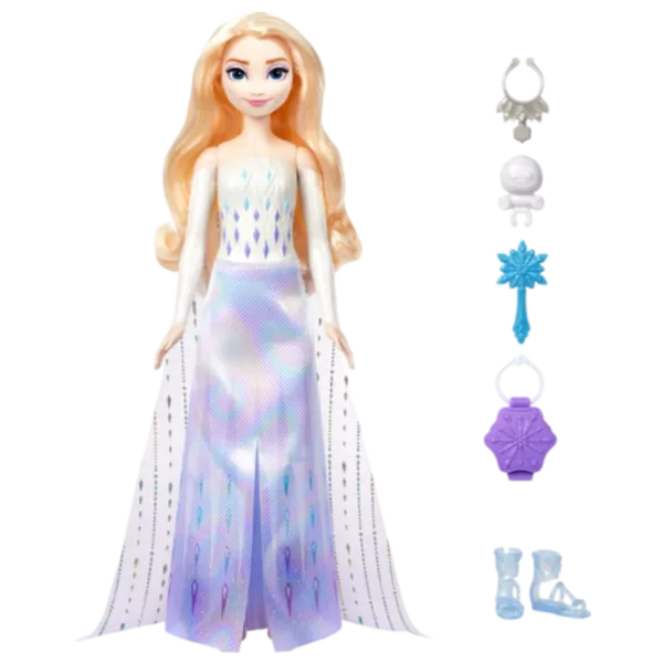 Păpușă Barbie Frozen Elsa HTG25  prințesă / 3+ photo 1