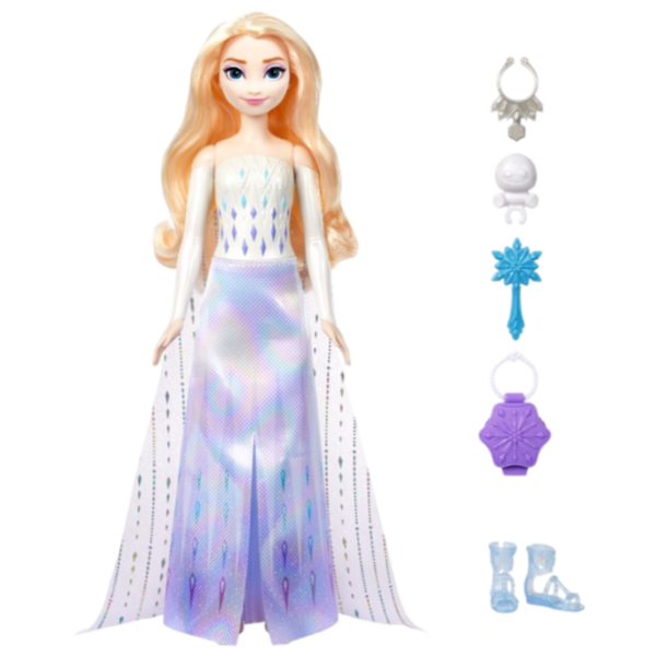 Păpușă Barbie Frozen Elsa HTG25  prințesă / 3+ photo 1