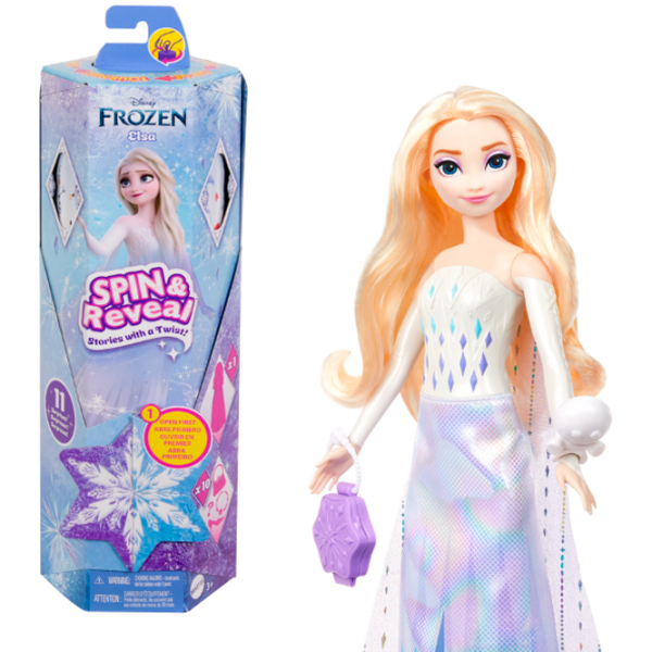 Păpușă Barbie Frozen Elsa HTG25  prințesă / 3+ photo 2