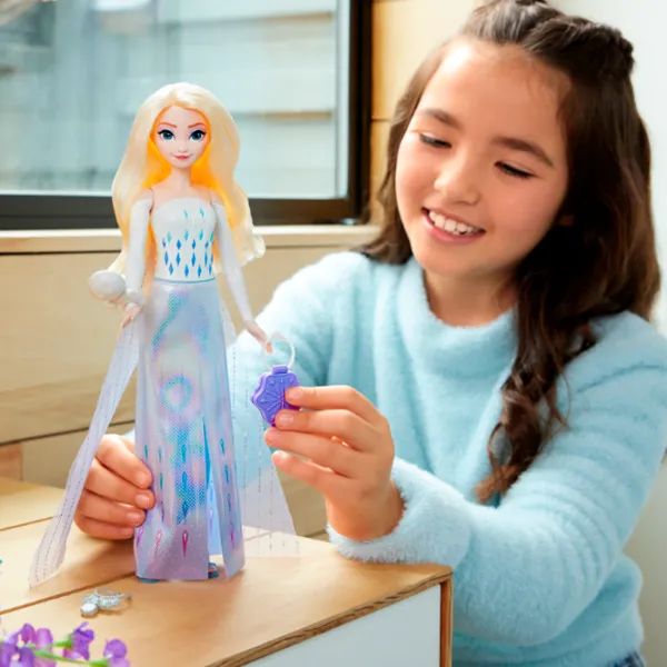 Păpușă Barbie Frozen Elsa HTG25  prințesă / 3+ photo 7
