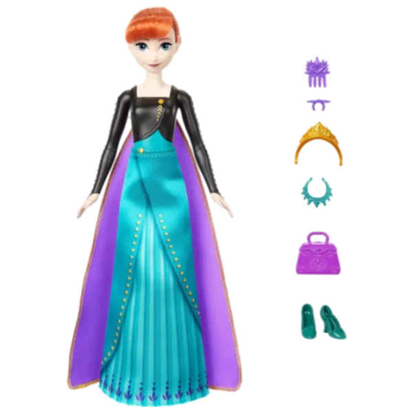 Кукла Barbie Frozen Anna HXD27  принцесса / 3+ photo 2