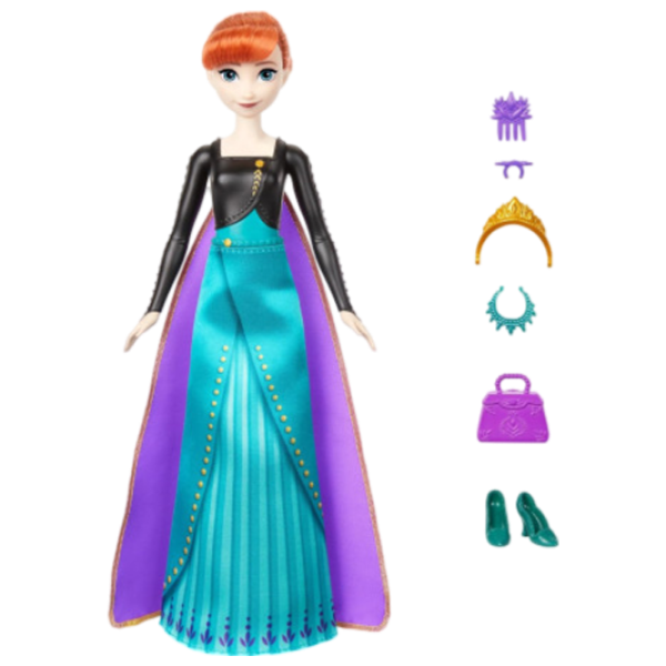 Кукла Barbie Frozen Anna HXD27  принцесса / 3+ photo 2