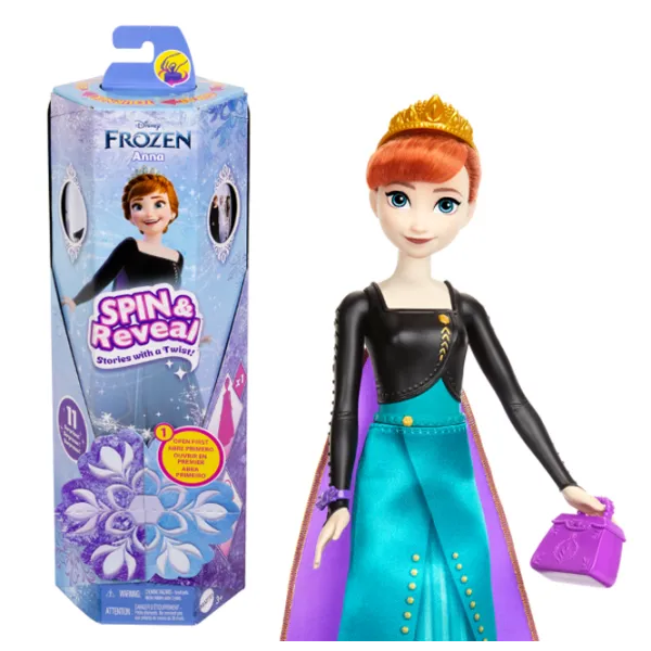 Кукла Barbie Frozen Anna HXD27  принцесса / 3+ photo 3