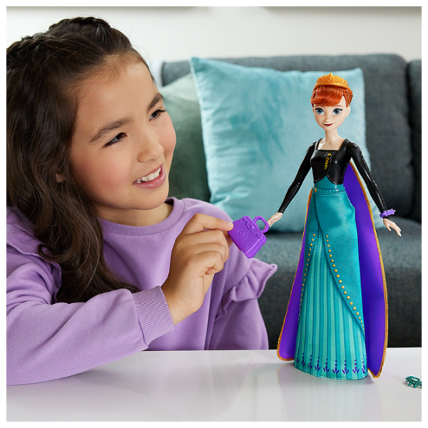 Кукла Barbie Frozen Anna HXD27  принцесса / 3+ photo 8