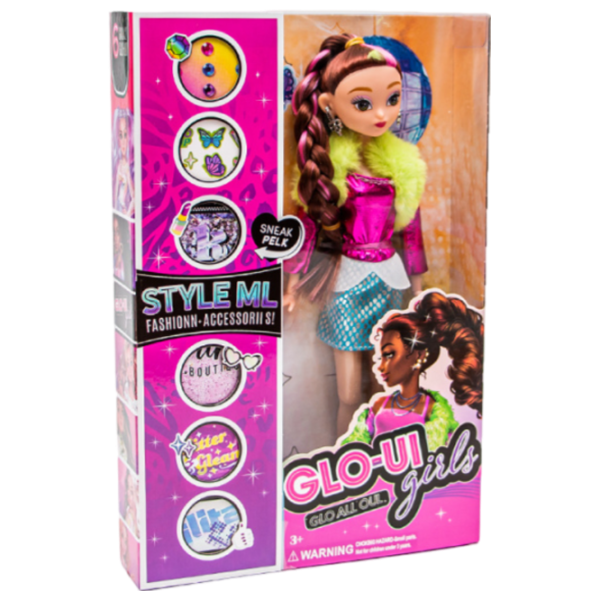 Păpușă New World Glo Up Girls 552177 model / 3+ photo 1