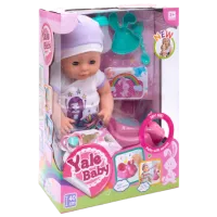 Păpușă New World Yale Baby 38043 bebeluș / 3+