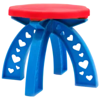 Mobilier pentru păpușă Kinder Way 47161 25-031-1 scaune de masă / 3+