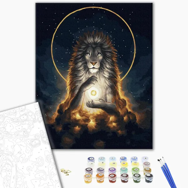 Pictură pe numere BrushMe Regele lumii GX30908 50 x 40 cm / Verticală photo 2 Pictură pe numere BrushMe Regele lumii GX30908 50 x 40 cm / Verticală photo 2