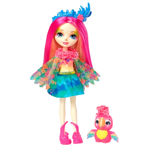 Кукла Enchantimals Peeki Parrot FJJ21  модель / 3+ photo 1