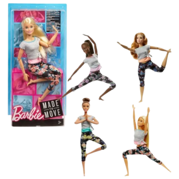 Кукла Barbie Made To Move K-FTG80  гимнастка / 3+ photo 6