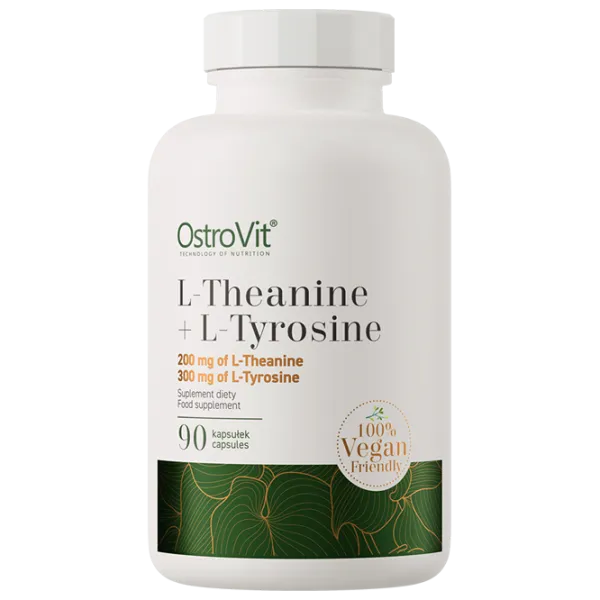 Aminoacizi OstroVit L-Theanine + L-Tyrosine (5903246227543) 45 g  photo 1 Aminoacizi OstroVit L-Theanine + L-Tyrosine (5903246227543) 45 g  photo 1