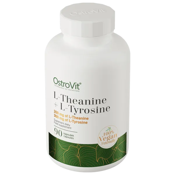 Aminoacizi OstroVit L-Theanine + L-Tyrosine (5903246227543) 45 g  photo 2 Aminoacizi OstroVit L-Theanine + L-Tyrosine (5903246227543) 45 g  photo 2