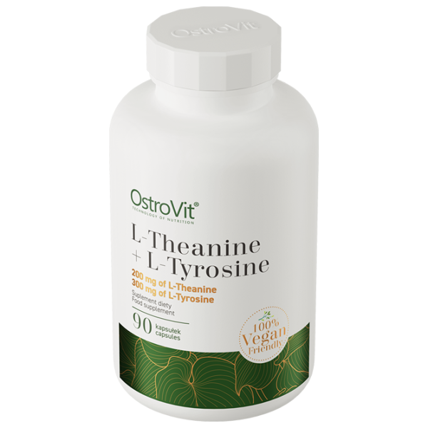 Aminoacizi OstroVit L-Theanine + L-Tyrosine (5903246227543) 45 g  photo 2 Aminoacizi OstroVit L-Theanine + L-Tyrosine (5903246227543) 45 g  photo 2