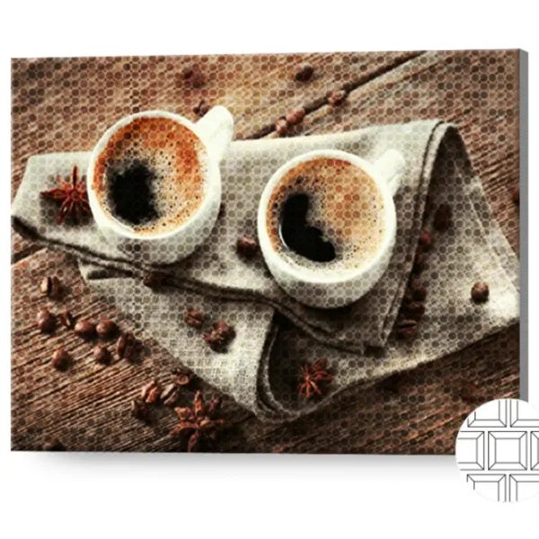 Мозайка Strateg Espresso pentru doi  /  photo 2 Мозайка Strateg Espresso pentru doi  /  photo 2