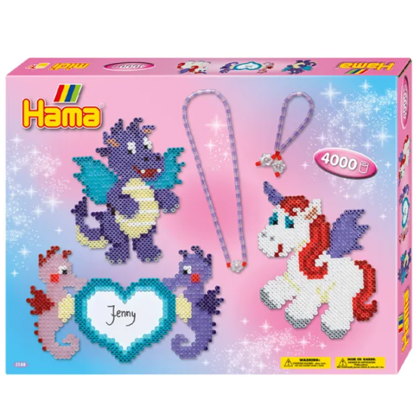 Mozaic Hama Micul dragon si prietenii lui   /  photo 1
