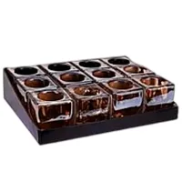 Suport pentru lumânări Promstore 2in1 Cantitatea în set - / Sticlă photo 3